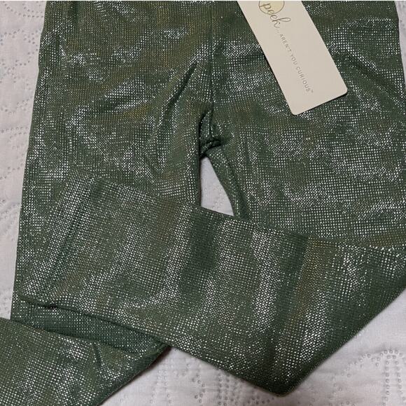 NWT Peek Lara Foil Leggings Size 2T - Picture 4 of 5
